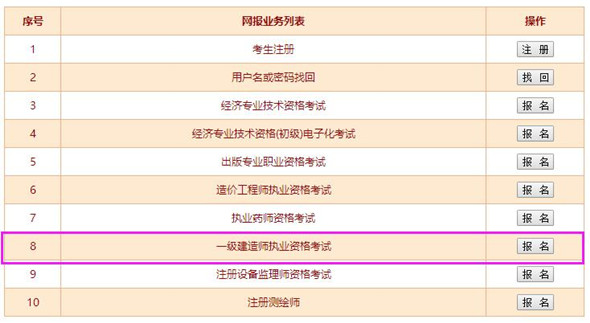 江苏2016年一建考试报名入口8月5日关闭